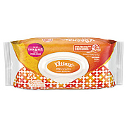 Kleenex WET WIPES GERM REMOVAL FOR HANDS AND FACE, WHITE, 56 TOWELS/PK, 8 PK/CT (47782CT)