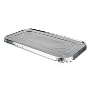 Durable Packaging Aluminum Steam Table Lids for Third Size Pan, 100 /Carton (8500100)