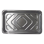 Durable Packaging Aluminum Steam Table Pans, Full Size, Medium, 50/Carton (780070)