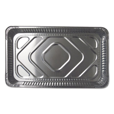 Durable Packaging Aluminum Steam Table Pans, Full Size, Medium, 50/Carton (780070)
