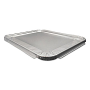 Durable Packaging Aluminum Steam Table Lids for Heavy-Duty Half Size Pan, 100 /Carton (8200100)