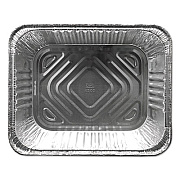 Durable Packaging Aluminum Steam Table Pans, Half Size, Deep, 100/Carton (FS4200XX)