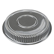 Durable Packaging Dome Lids for 9" Round Containers, 9" Diameter x 1"h, Clear, 500/Carton (P290500)