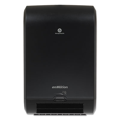 Georgia Pacific Professional enMotion Flex Automated Touchless Roll Towel Dispenser, 13.31 x 8.16 x 20.83, Black (59762)