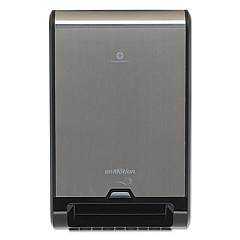 Georgia Pacific Professional enMotion Flex Automated Touchless Roll Towel Dispenser, 13.31 x 7.96 x 21.25, Stainless Steel (59766)