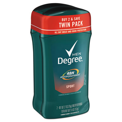 Degree MEN DRY PROTECTION ANTIPERSPIRANT, SPORT SCENT, 2.7 OZ, 6/CARTON (08633CT)