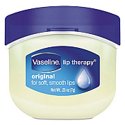 Vaseline Lip Therapy, Original Flavor, 0.25 oz Plastic Flip-Top Container (20677EA)