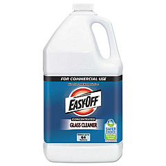 Professional EASY-OFF Glass Cleaner Concentrate, 1 gal Bottle, 2/Carton (89772CT)