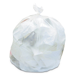 Heritage High-Density Waste Can Liners, 60 gal, 17 microns, 38" x 60", Natural, 200/Carton (Z7660XN)