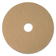 Boardwalk Burnishing Floor Pads, 21" Diameter, Tan, 5/Carton (BWK4021ULT)