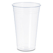 Dart Conex ClearPro Plastic Cold Cups, 24 oz, 50/Bag, 12 Bags/Carton (24PX)
