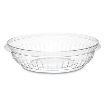 Dart PresentaBowls Clear Bowls, 8 oz, 5.3" Diameter x 1.4" h, Clear, Plastic, 504/Carton (PET8B)