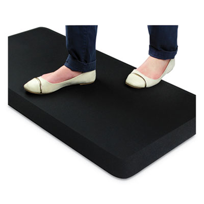 Floortex AFS-TEX 3000 Anti-Fatigue Mat, Rectangular, 20 x 39, Black (FCA32039BM)