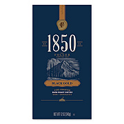 1850 COFFEE, BLACK GOLD, DARK ROAST, WHOLE BEAN, 12 OZ BAG (60518EA)