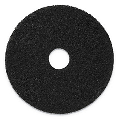 Americo Stripping Pads, 14" Diameter, Black, 5/Carton (400114)