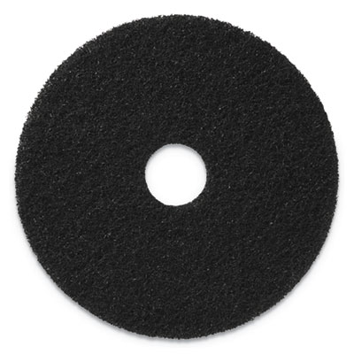 Americo Stripping Pads, 14" Diameter, Black, 5/Carton (400114)