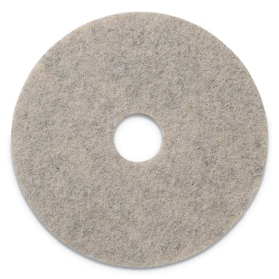 Americo Combo Burnishing Pads, 20" Diameter, Tan, 5/Carton (402020)