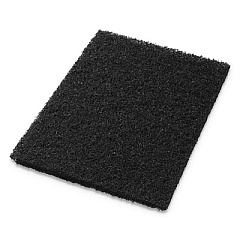 Americo Stripping Pads, 12 x 18, Black, 5/Carton (40011218)