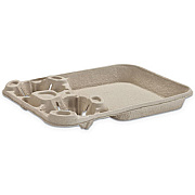 Chinet STRONGHOLDER MOLDED FIBER CUP/FOOD TRAYS, 8-22 OZ, ONE CUP, 200/CARTON (20954)