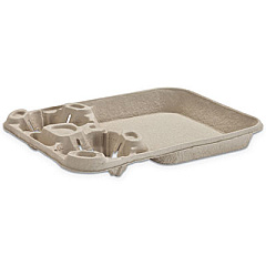 Chinet STRONGHOLDER MOLDED FIBER CUP/FOOD TRAYS, 8-22 OZ, ONE CUP, 200/CARTON (20954)
