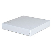 SCT Clay-Coated Paperboard Pizza Boxes, 9 x 9 x 1.5, White, Paper, 100/Carton (1405)