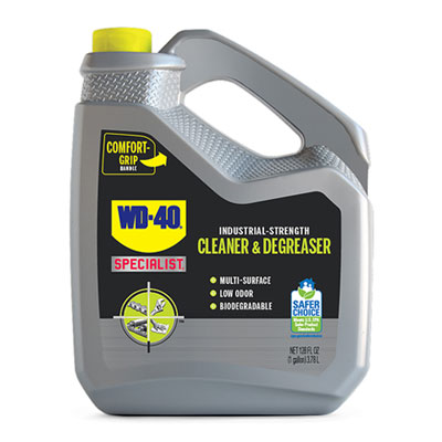 WD-40 SPECIALIST INDUSTRIAL STRENGTH CLEANER AND DEGREASER, 128 OZ BOTTLE, 4/CARTON (300363)