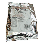 Caf Delight Frothy Topping, 16 oz Packet (50320)