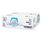 Papernet Dry Tech Paper Towel, 1-Ply, 7.5" x 600 ft, White, 6 Rolls/Carton (410126)