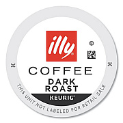 illy Coffee K-Cup Pods, Dark, 20/Box (7791)