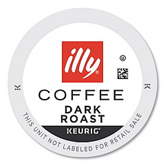 illy Coffee K-Cup Pods, Dark, 20/Box (7791)