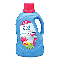 Final Touch Fabric Softener, Spring Fresh Scent, 67 Loads, 134 oz Bottle, 4/Carton (FINTO37)