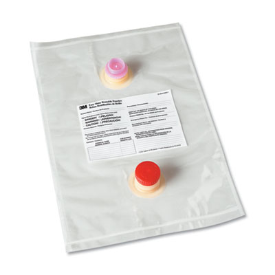 3M Easy Shine Applicator Kit, Reusable Pouches, 5/Carton (55440)