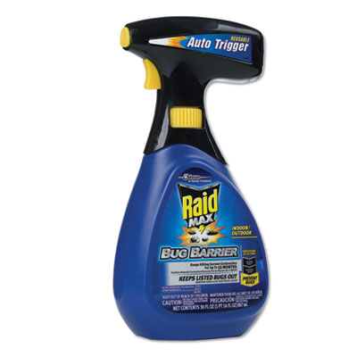 Raid MAX BUG BARRIER, 30 OZ BOTTLE (659436EA)