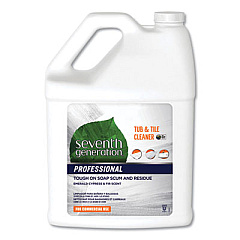 Seventh Generation Professional Tub and Tile Cleaner, Emerald Cypress and Fir, 1 gal, 2/Carton (44722CT)