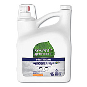 Seventh Generation Professional LIQUID LAUNDRY DETERGENT, FREE AND CLEAR SCENT, 150 OZ BOTTLE (44732EA)