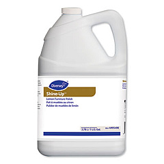 Diversey Shine-Up Furniture Polish, Lemon Scent, 3.78 L Container, 4/Carton (4995498)