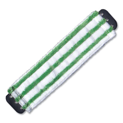 Unger SmartColor MicroMop 7.0, Microfiber, 16", Green, 5/Carton (MD400CT)