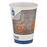 Georgia Pacific Professional Dixie Ultra Insulair Paper Hot Cup, 16 oz, Coffee Design, 50 Cups/Sleeve, 20 Sleeves/Carton (6346AR)