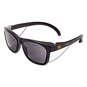 KleenGuard Maverick Safety Glasses, Black Full Frame, Smoke Dual Lens, 12/Box (49311)