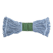 Rubbermaid Commercial SCRUBBING WET MOP, COTTON/SYNTHETIC BLEND, 15.75" X 6", BLUE (2036127)