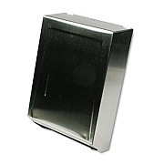 Ex-Cell C-FOLD OR MULTIFOLD TOWEL DISPENSER, 11.25 X 4 X 15.5, STAINLESS STEEL (242SS)
