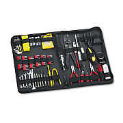 Fellowes 100-Piece Computer Tool Kit in Black Vinyl Zipper Case (49107)
