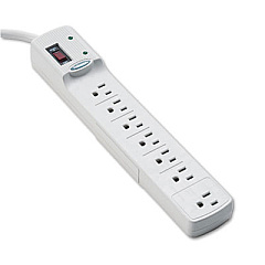 Fellowes Advanced Computer Series Surge Protector, 7 Outlets, 6 Ft Cord, 840 Joules (99004)