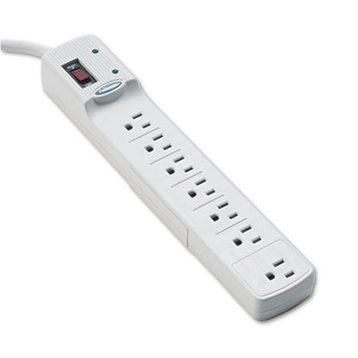 Fellowes Advanced Computer Series Surge Protector, 7 Outlets, 6 Ft Cord, 840 Joules (99004)