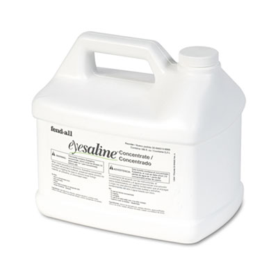Honeywell Fendall Eyesaline Concentrate Refill for Porta Stream II, III, 180 oz Bottle, 4/Carton (320005130000)
