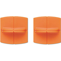 Fiskars Replacement Steel Blade Carriage for 12" Portable Trimmer, 2/Pack (1968701001)