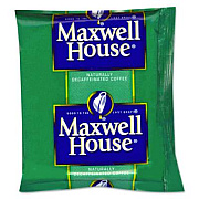 Maxwell House Coffee, Original Roast Decaf, 1.1 oz Pack, 42/Carton (390390)
