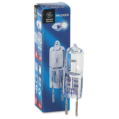 Halogen Bi-Pin T3 Light Bulb, Q35T3/12V/CL, 35 W, Clear (34708)