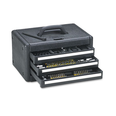 Great Neck Essentials Home and Garage Tool Kit, 205-Pieces with 3 Drawer Case (GN205)