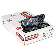 Jaguar Plastics INDUSTRIAL STRENGTH LOW-DENSITY COMMERCIAL CAN LINERS, 16 GAL, 0.35 MIL, 24" X 32", BLACK, 500/CARTON (JAGL2432L)